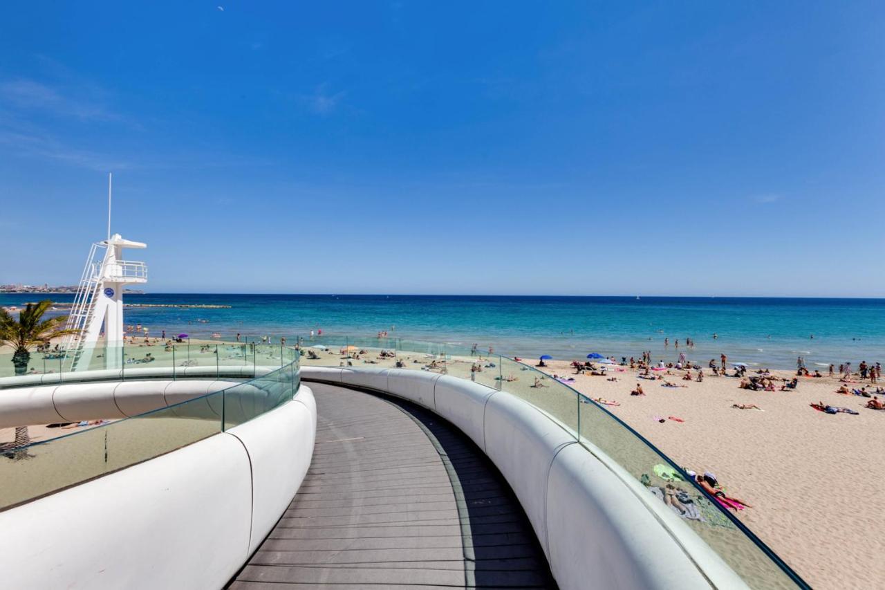 Hb Apartments - Apartamento Plaza Luceros Playa Alicante Loft Com Dış mekan fotoğraf